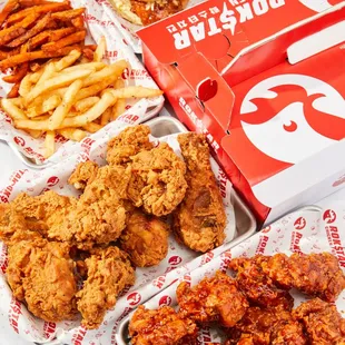 chicken wings, fried chicken wings, poultry, bbq chicken, chicken, chicken wings and fried chicken, food, bbq wings, fried chicken