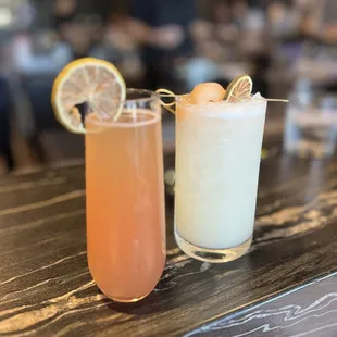 Guava Fizz and Lychee