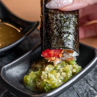 Spicy Tuna Crunch &amp; Kizami Wasabi