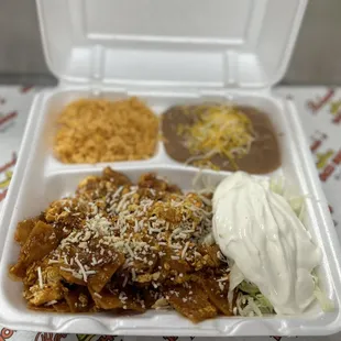 Chilaquiles Breakfast Plate $9.50