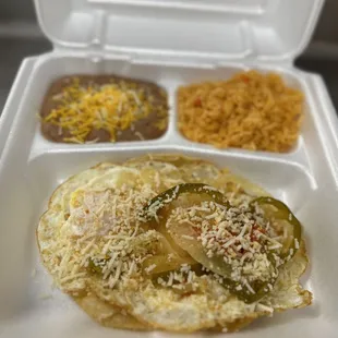 Huevos Rancheros Breakfast Plate $9.50