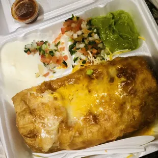 Chicken Chimichanga