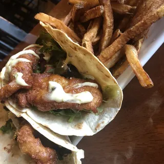 Beer Battered Fish Tacos