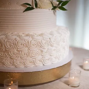 a wedding cake