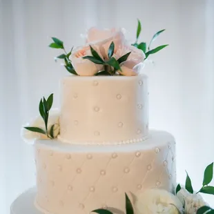 a wedding cake
