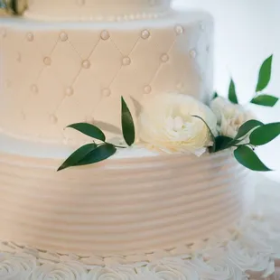 a wedding cake