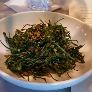 Fennel, Castelvetrano, Agretti, Ricotta Salata