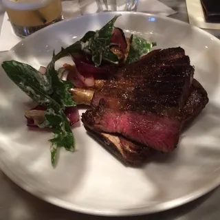 Beef Short Rib, Grains, Spring Onion, Squash, Sorrel