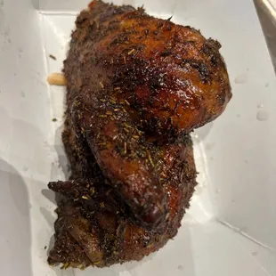 Half rosemary chicken $12.00