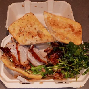 Porchetta sandwich