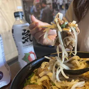 Beef Bone Marrow Noodle Soup