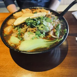 Beef Bone Marrow Spicy Noodle Soup