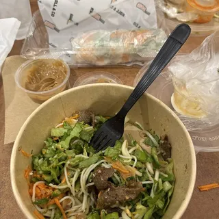 Beef Bulgogoi Vermicelli Bowl