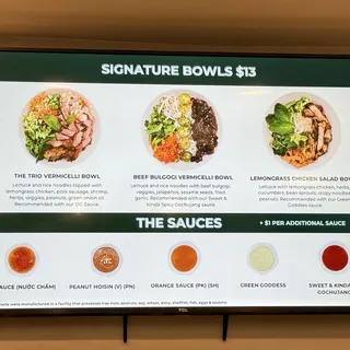 The Trio Vermicelli Signature Bowl