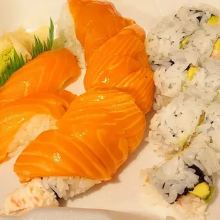 Salmon Sushi / Alaskan Roll / Cali Roll