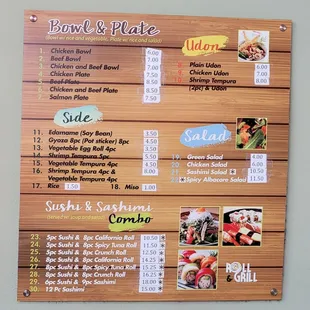 Menu 3 of 3 (as of 06/14/2024)