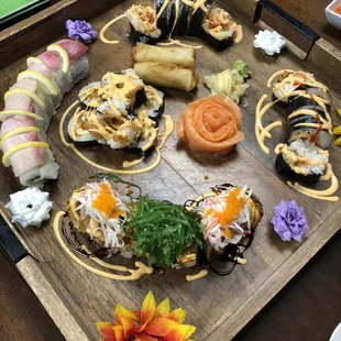 Assortment of rolls we ordered