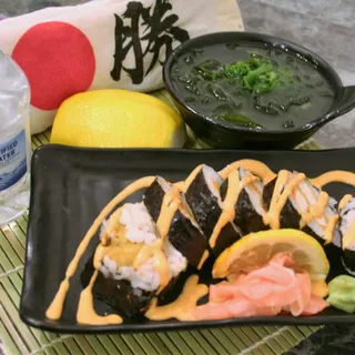 Sushi Fried Chicken Roll