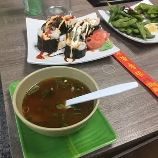 Spicy Tuna Roll Combo