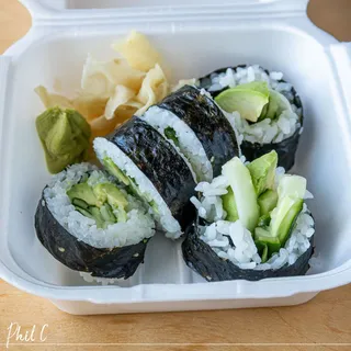 41. Avocado & Cucumber Roll