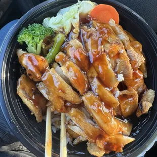 Teriyaki chicken bowl