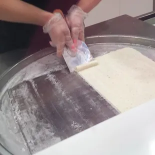 Making the rolls