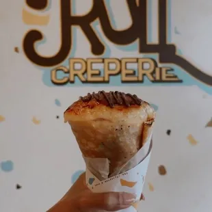 Crème brûlée with Nutella