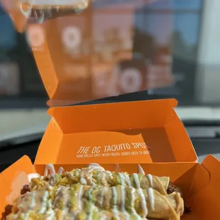 Five piece taquitos from first visit