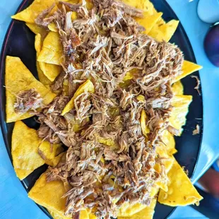 nachos, food