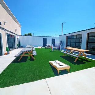 sushi and sashimi, outside