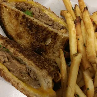 Brisket Grilled Cheese