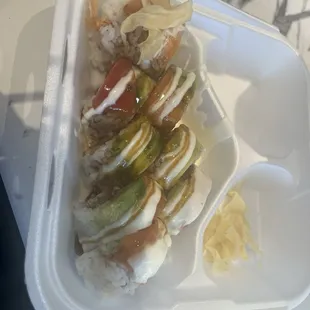 Rainbow roll