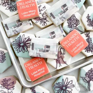 Printed cookies are perfect for logos!