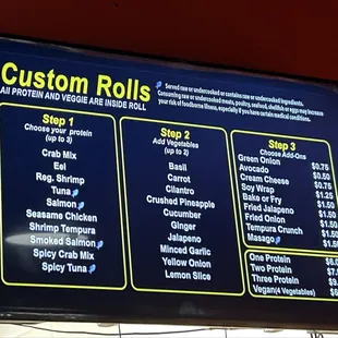 Menu November 2024