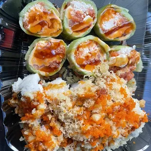 sushi and sashimi, food
