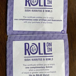 Coupons that they won't honor, so buyer beware