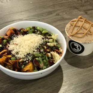 salads, food