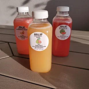 Some of their drinks, so many flavors