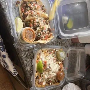 Street Tacos  Loaded Fries (Carne asada)