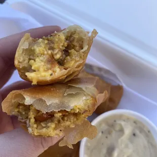 Breakfast Egg Rolls
