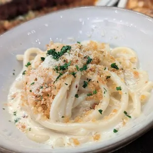 Lemon cream pasta