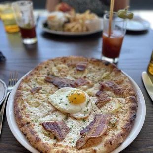 Breakfast pizza!