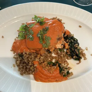 CHARRED SALMON