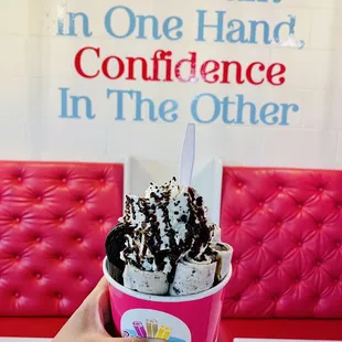 Monster Attack Ice Cream (cookies &amp; cream)