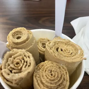 Coffee Rolled Ice Cream