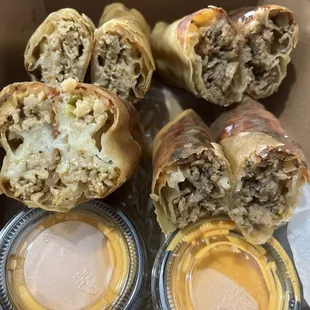 Chicken Parm Eggroll