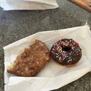 Donuts!! These donuts are amazing and the workers and customers are the sweetest!!