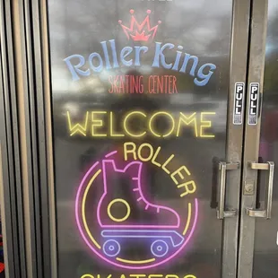 Roller king front door.