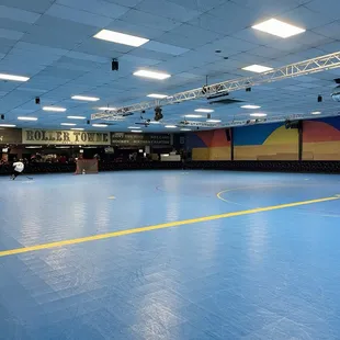 The rink. Came to watch my nephew's hockey team play