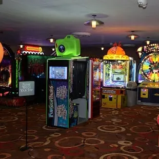 Our large game room will provide a great group or family experience to win prizes and have a lot of fun doing it!